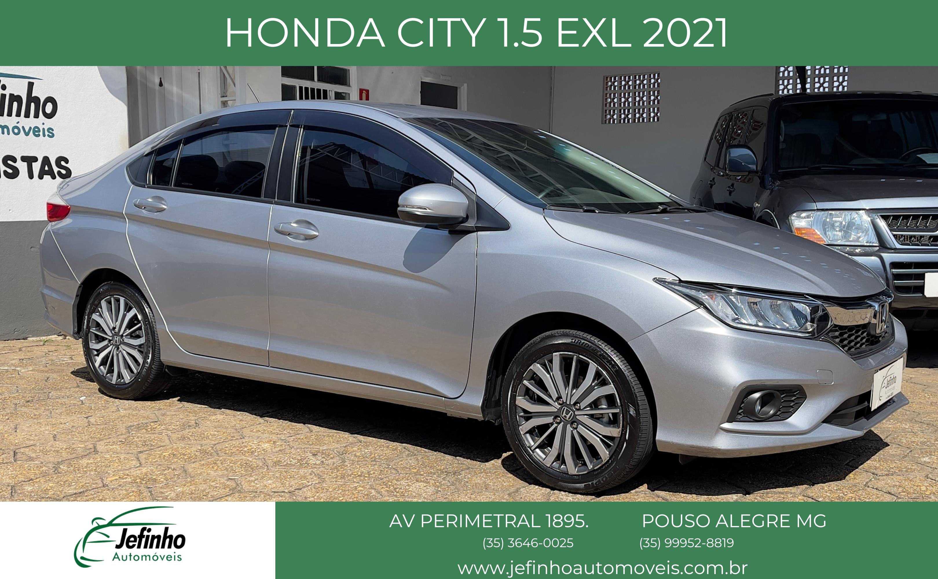 HONDA CITY 1.5 EXL 2021
