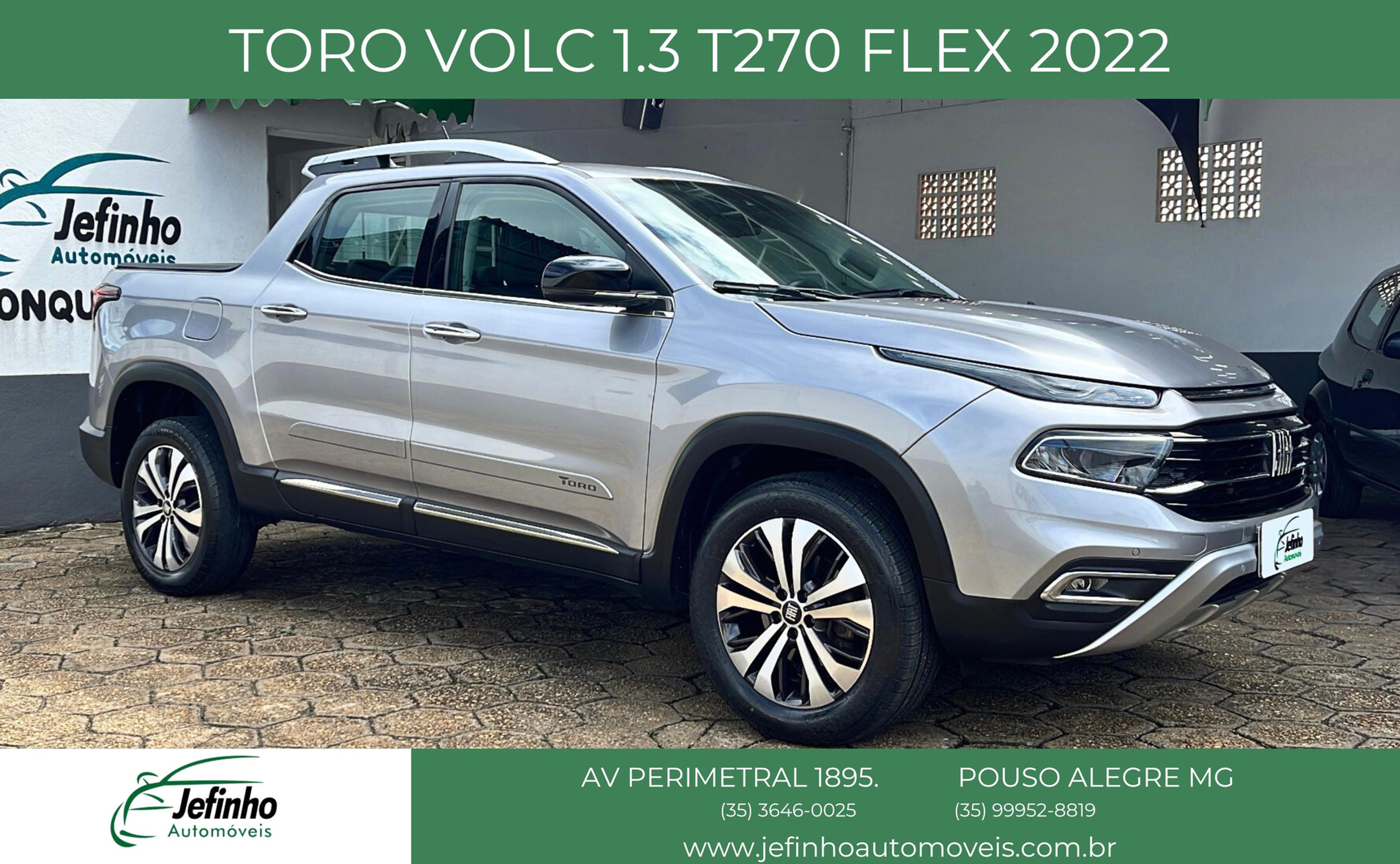 FIAT TORO VOLC 1.3 T270 ANO 2022