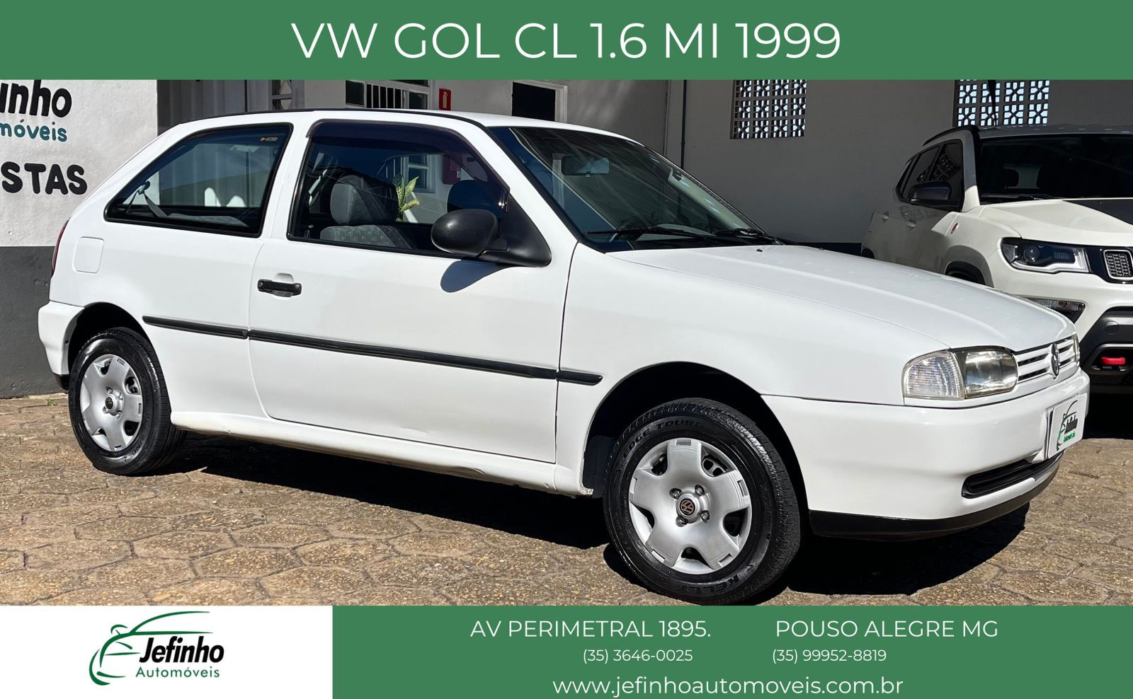 RELIQUIA VW GOL CL 1.6 ANO 1999 UNICO DONO