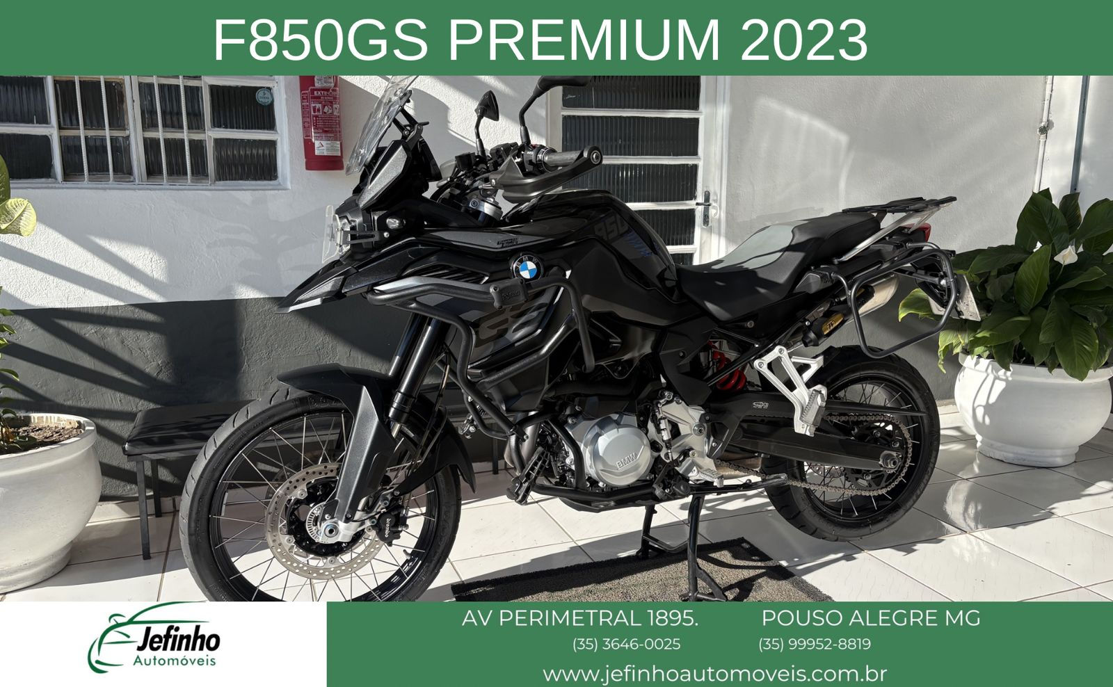 BMW F850GS PREMIUM TRIPLE BLACK 2023