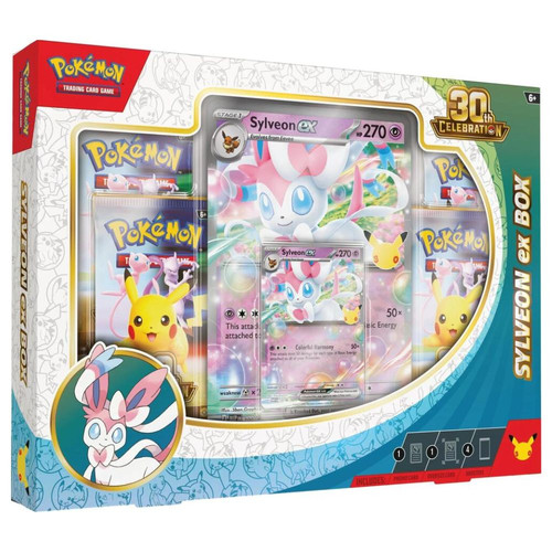 ポケモンカード 30th Celebration Box Pokemon 30th Celebration Sylveon ex Box | POKENE