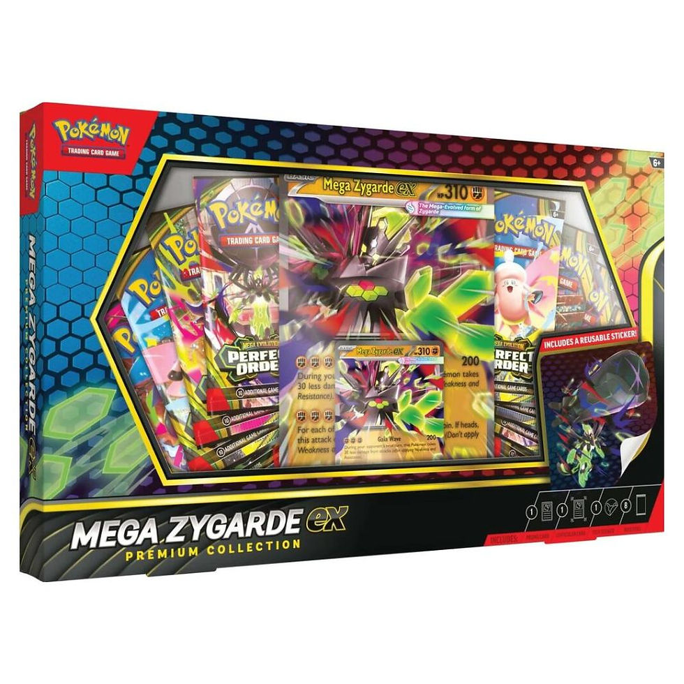 Pokemon Mega Zygarde ex Premium Collection