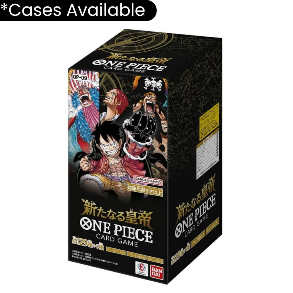 Japanese One Piece OP-09 Four Emperors Booster Box Pokene