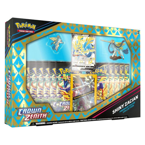 紫*苑様 クラウン　アームセット Pokemon Crown Zenith Premium Figure Collection - Shiny Zacian | POKENE
