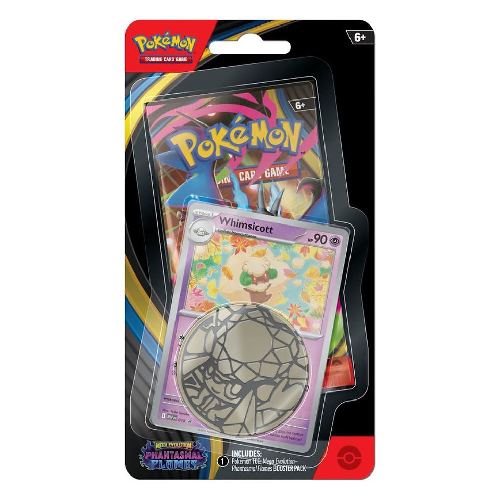 Pokemon Phantasmal Flames Coin Blister Pack - Whimsicott