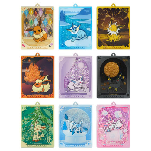 Chinese Pokemon Terastal Grand Gathering Quicksand Keychain Gift