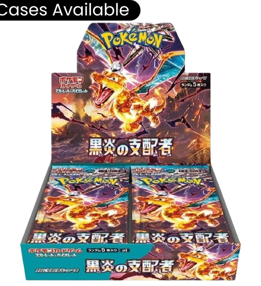 Pokemon Ruler of the Black Flame Booster Box - Sv3
