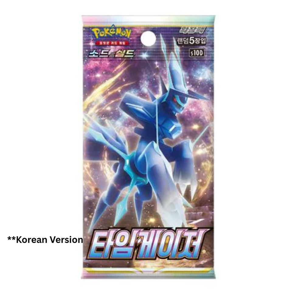 Korean Pokemon Time Gazer Booster Pack