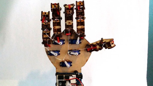 Mano rob\u00f3tica ROBOTICA CRYA Mano rob\u00f3tica ROBOTICA CRYA