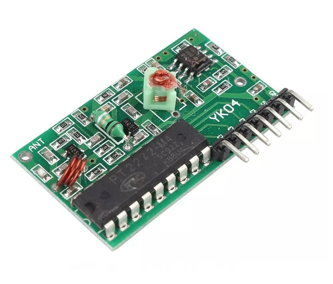 Miniatura: Control de 4 canales con receptor