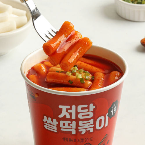 縮圖：低糖低脂韓式辣炒年糕 1g糖only 兩種口味