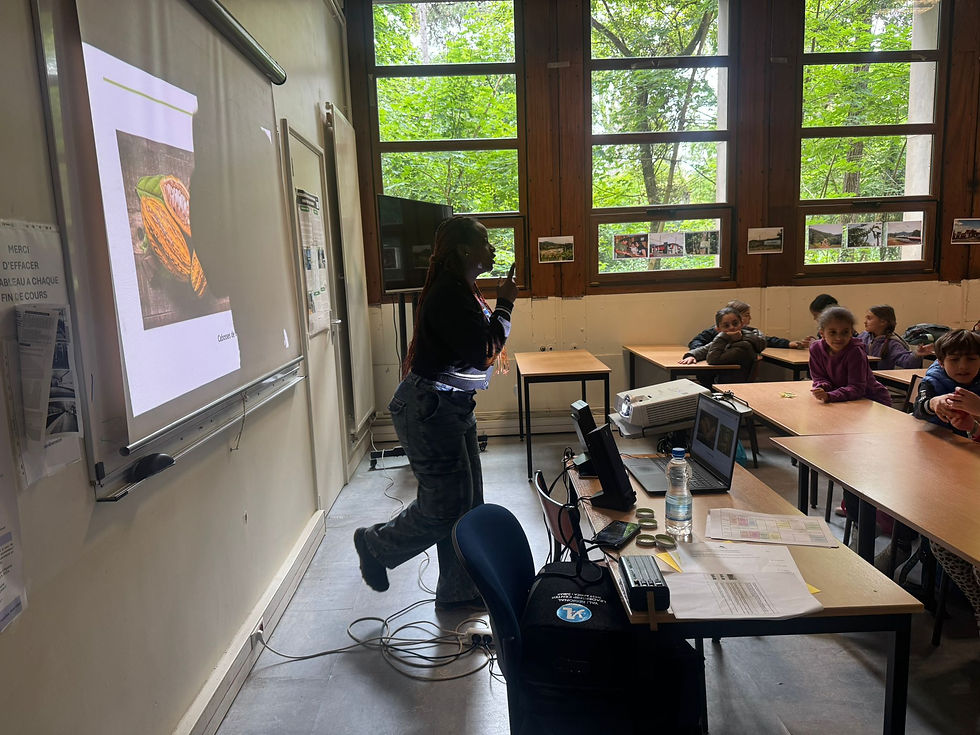 Animation sur les forêts tropicales d'Afrique centrale