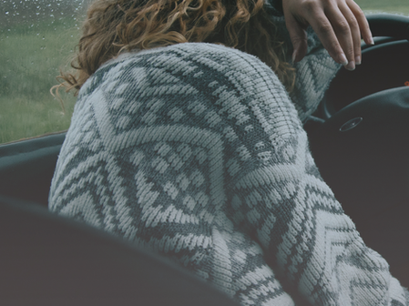 Woman in car