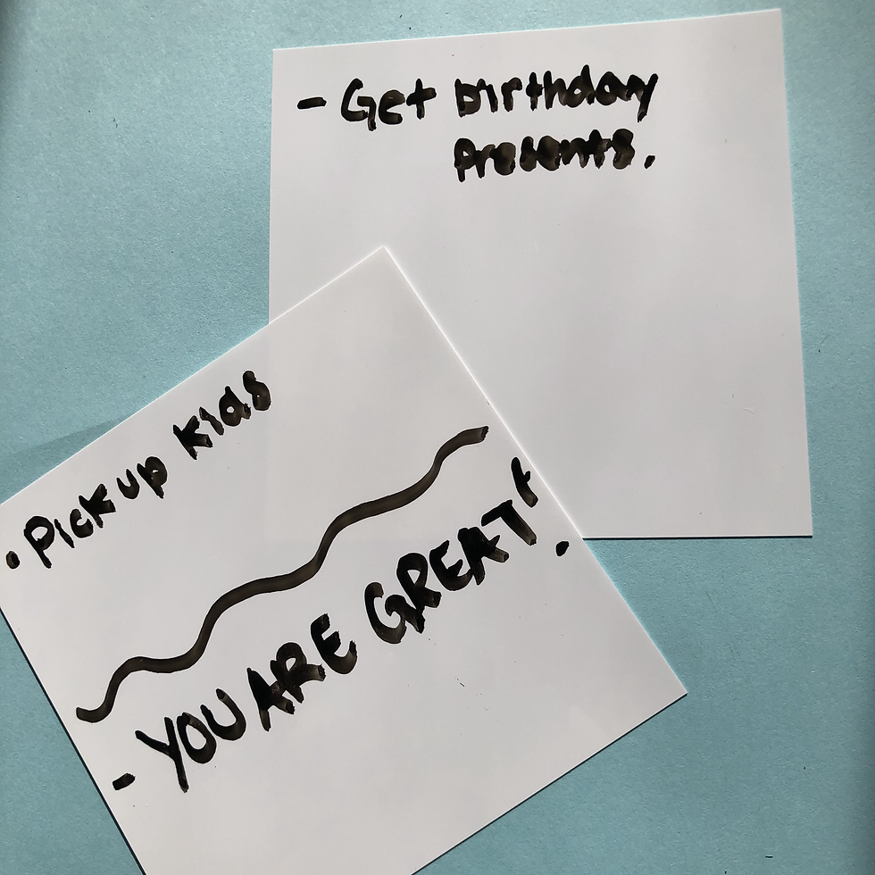 Thumbnail: Reusable Sticky Notes with Dry Erasable Marker