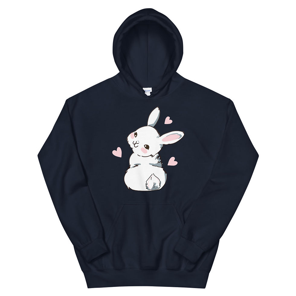 Thumbnail: In Love With Buns Unisex Heavy Blend Hoodie