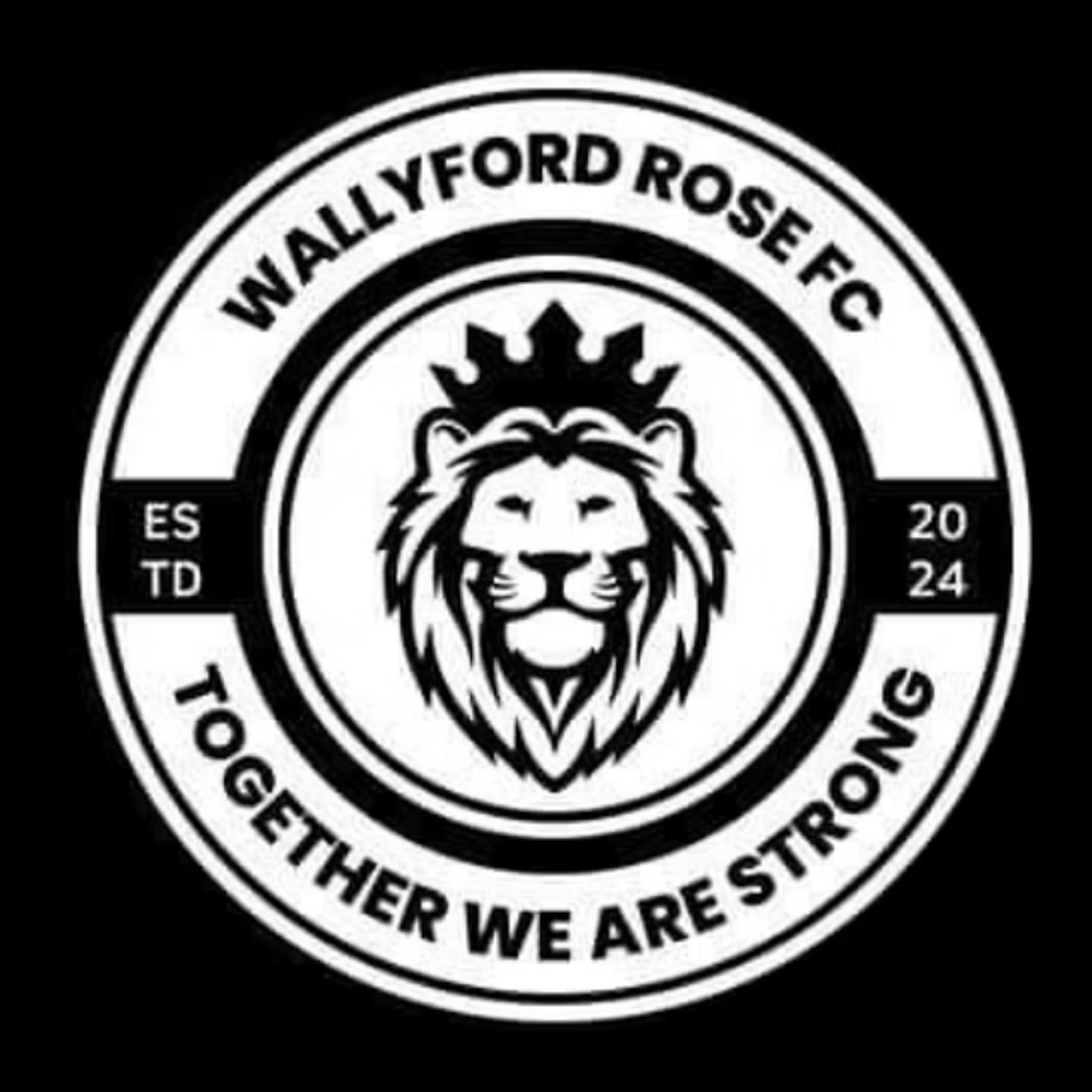 Wallyford Rose FC logo, lion, 'Together We Are Strong', Est. 2024