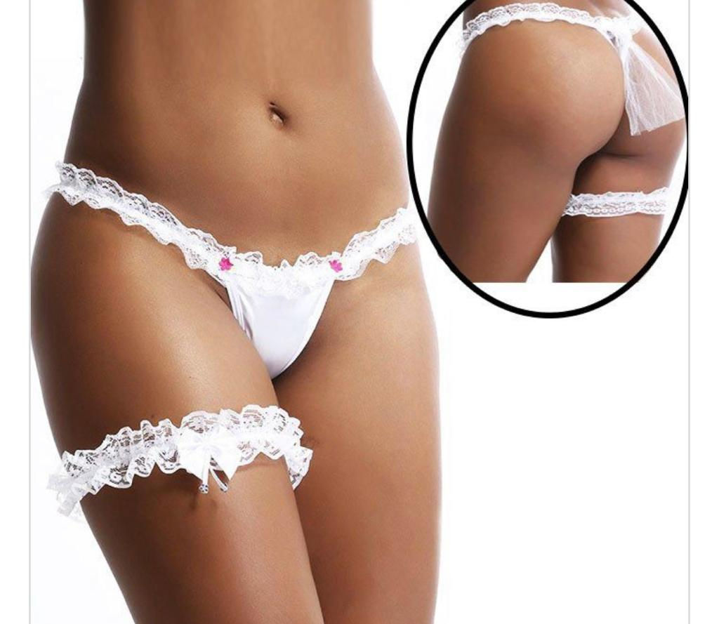 Kit Noivinha Calcinha E Persex
