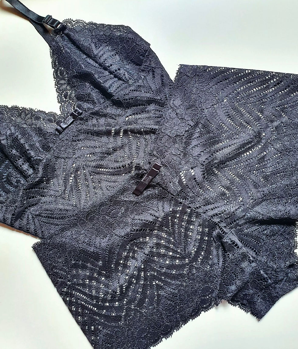 Miniatura: Conjunto Rendado Espera Marido