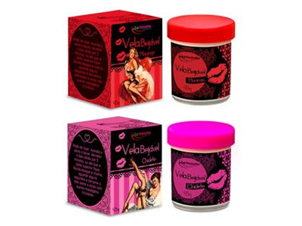 VELA BEIJÁVEL PARA MASSAGEM HOT 45G