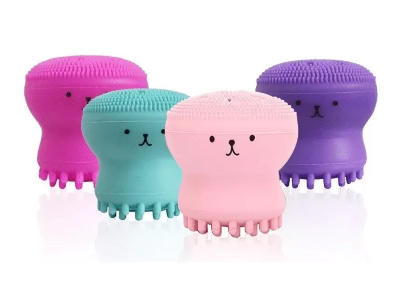 ESPONJA POLVO - ESPONJA DE SILICONE LIMPEZA E ESFOLIANTE FACIAL