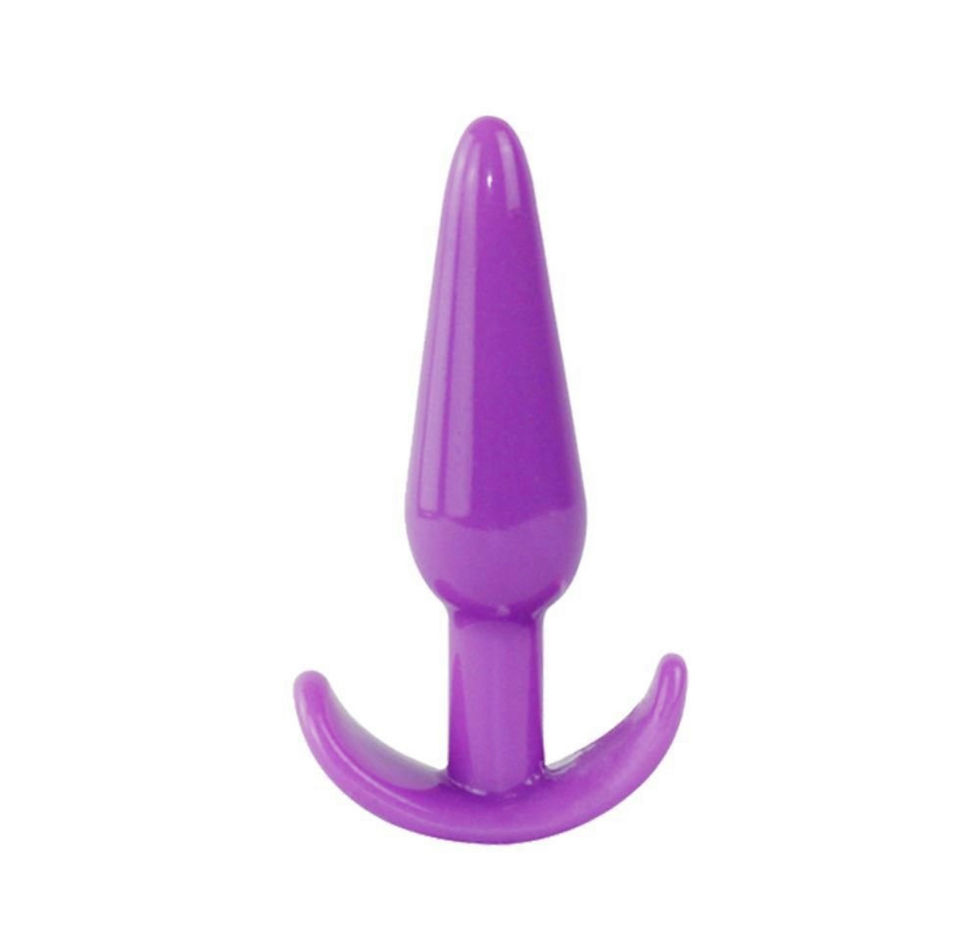 PLUG ANAL ANATÔMICO SIMPLES COM ALÇA 12 X 2,7CM