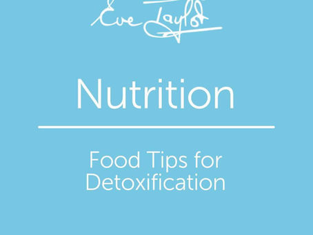 Tips for detoxification