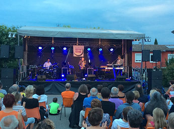 les crooners en premiere partie de bill deraime en juillet 2017