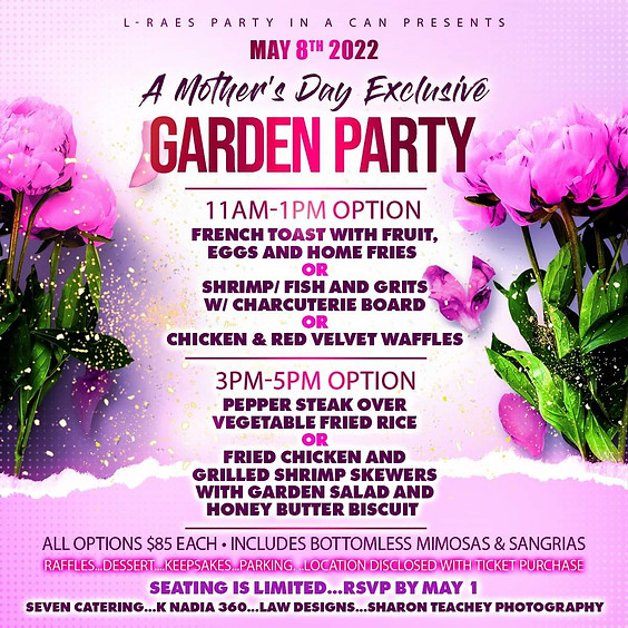 Mother's Day Exclusive Garden Party