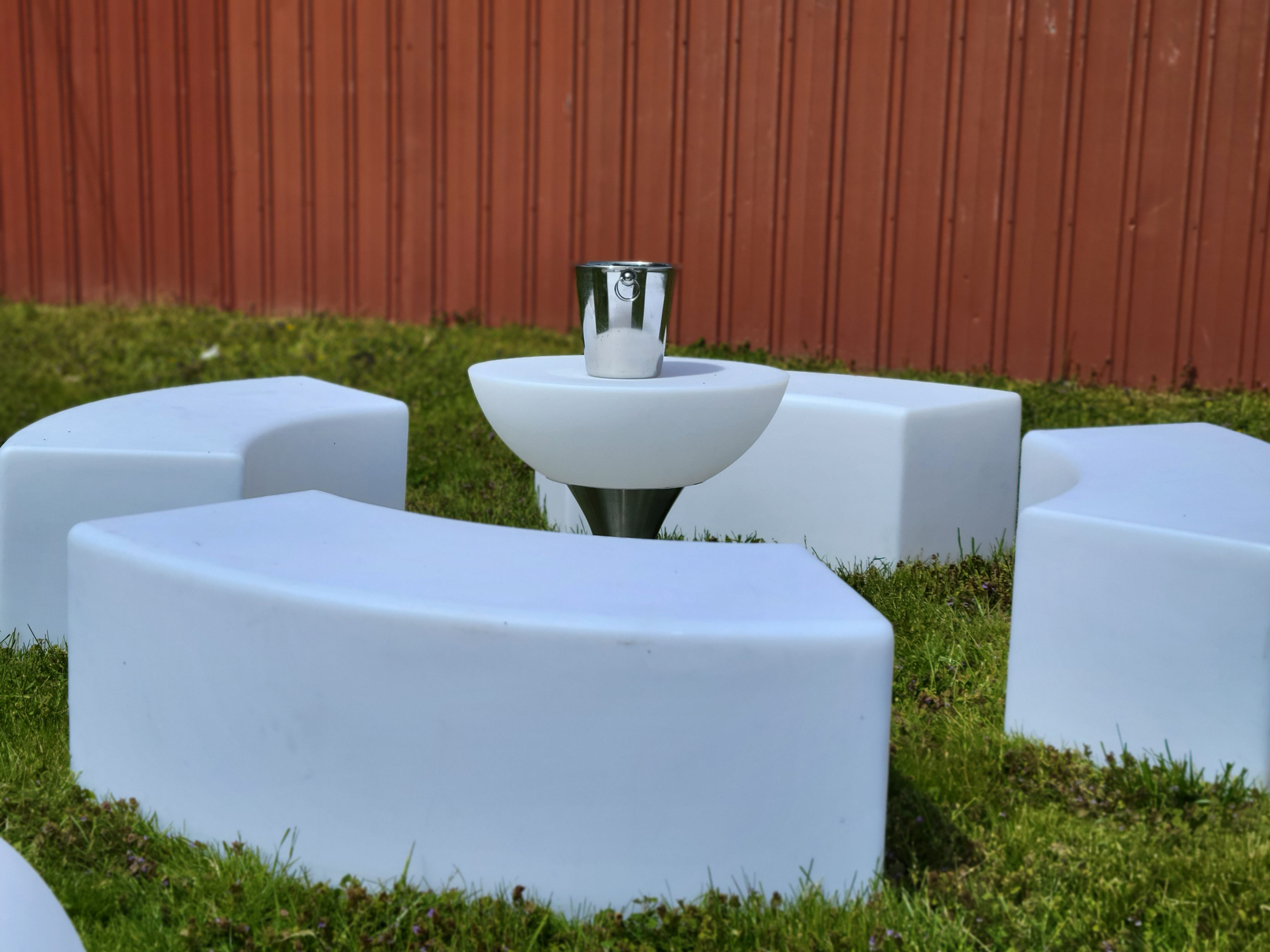 LED Seating for 8 W/ Table