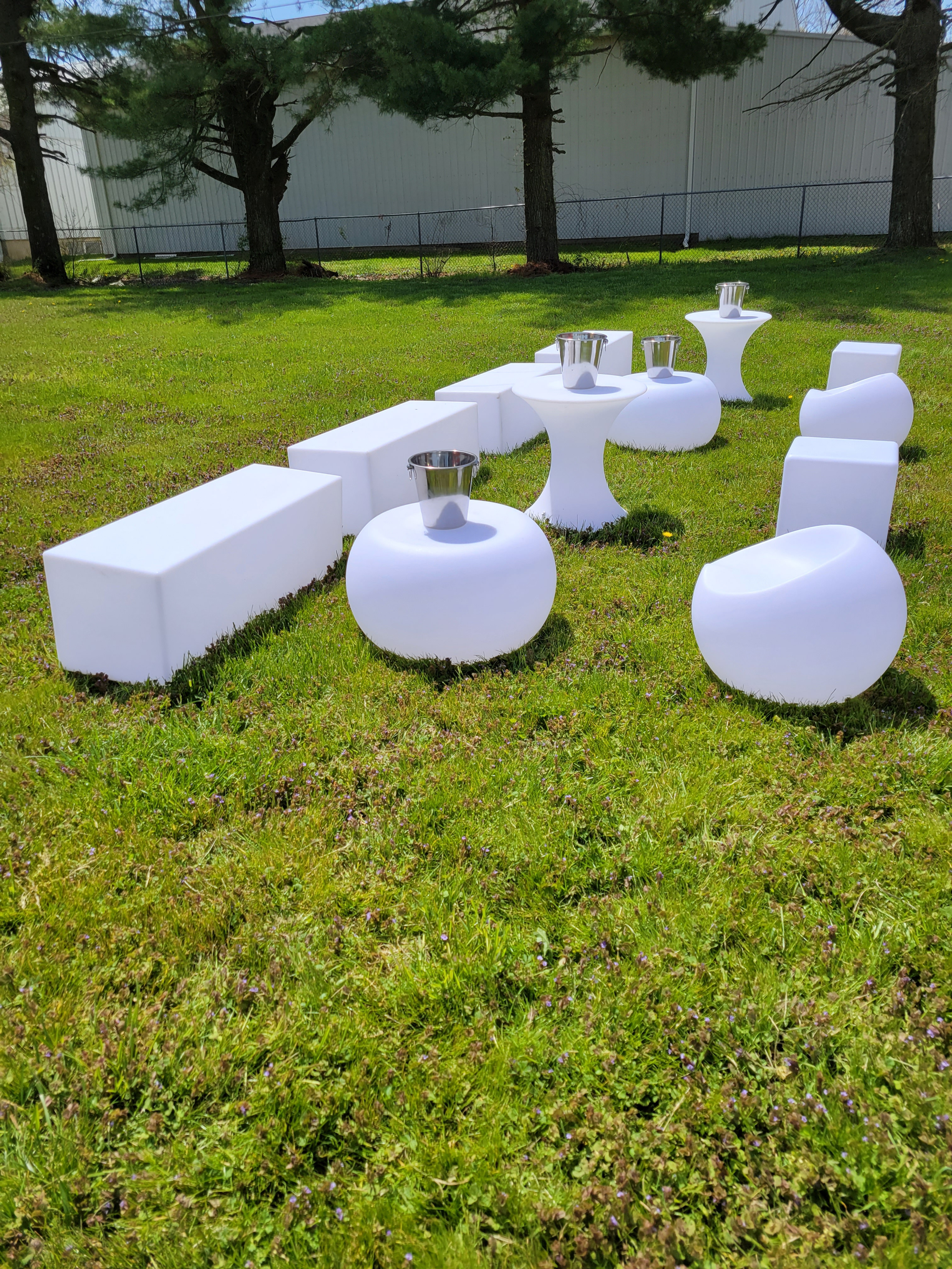 LED FURNITURE Set of 10