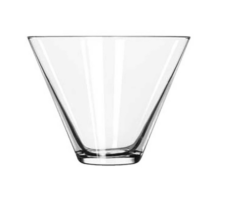 Martini Glass 13.5 oz. Stemless for rent from ZNC Solutions, Wayne NJ