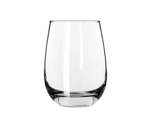 Stemless White Wine Glass 12 oz. rental