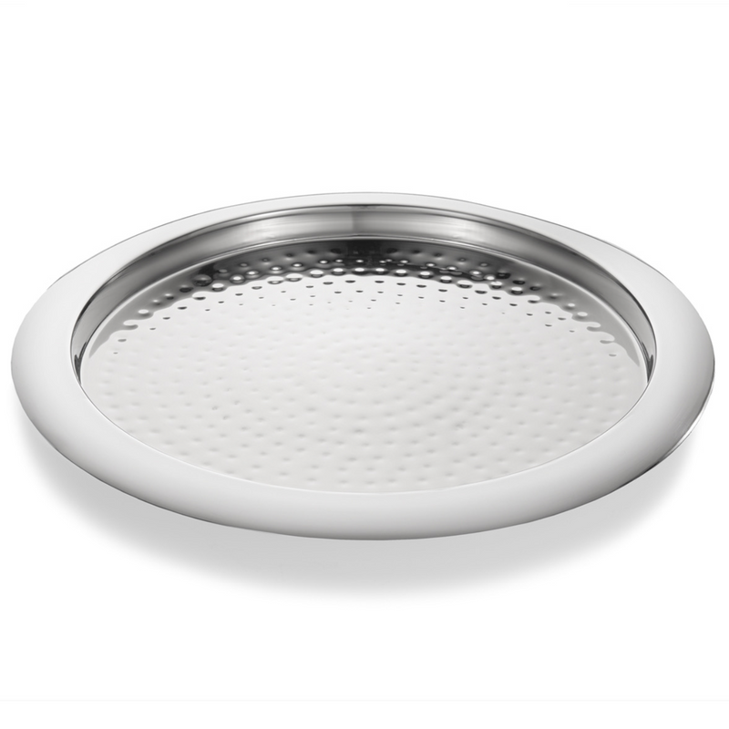 Hammered Tray 15" for rent from ZNC Solutions, Wayne NJ