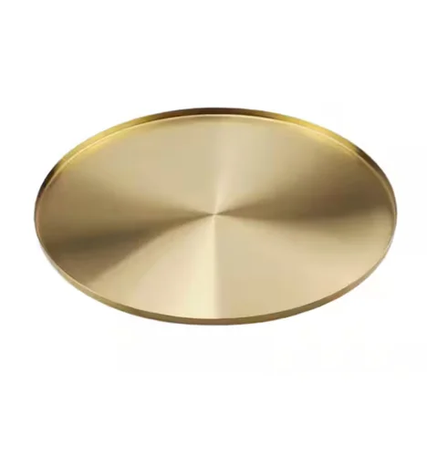 12" Gold Tray rental