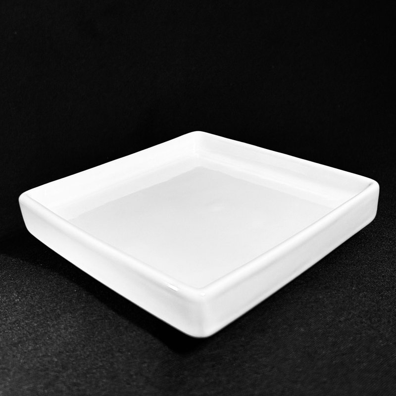 Square Tasting Plate 4.75" for rent from ZNC Solutions, Wayne NJ