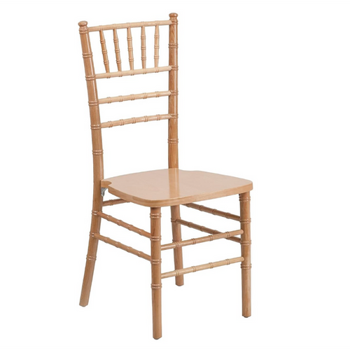 Natural Wood Chiavari Chair rental