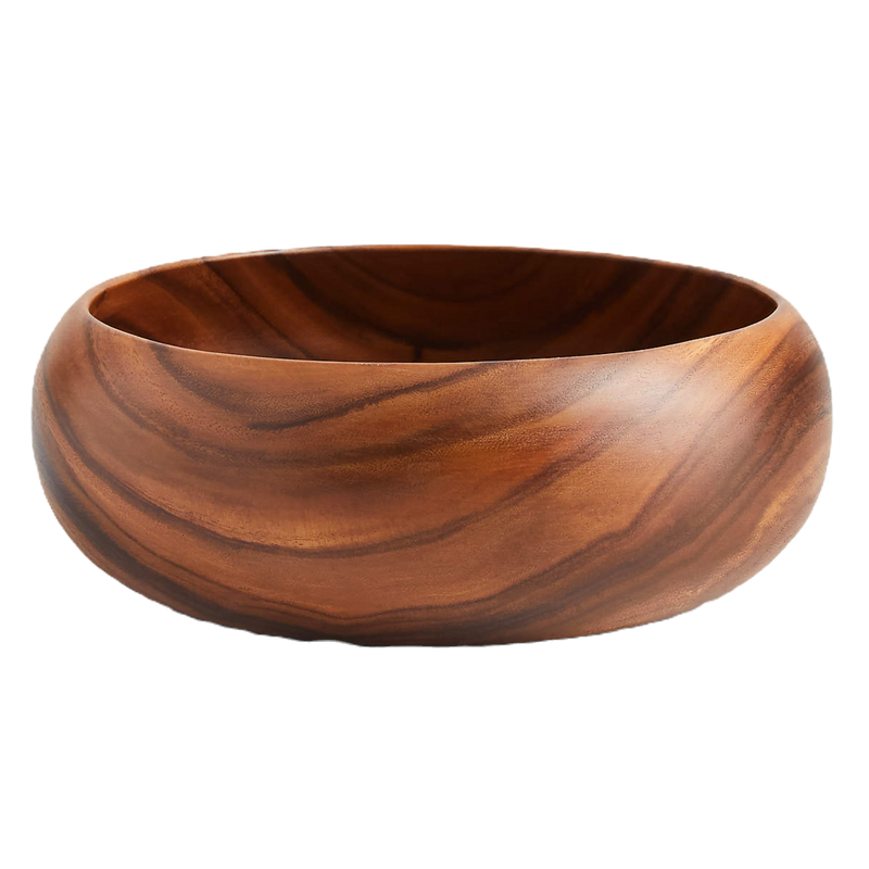 Wooden Round Bowl (Different Sizes) for rent from ZNC Solutions, Wayne NJ