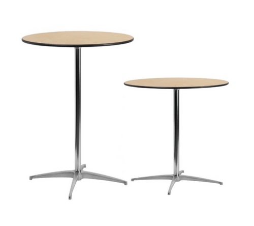 Round Cocktail Tables rental