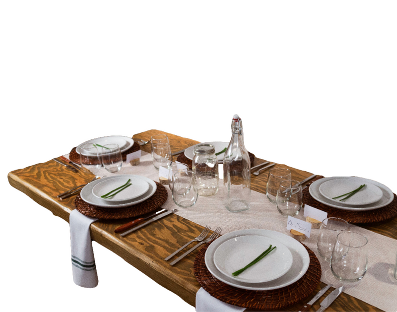 Farmhouse Table for rent from ZNC Solutions, Wayne NJ