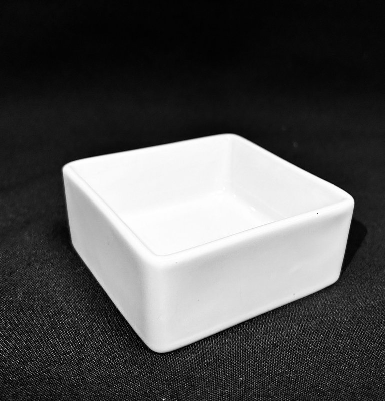 Square Straight Bowl 3.5''x3.5'' for rent from ZNC Solutions, Wayne NJ