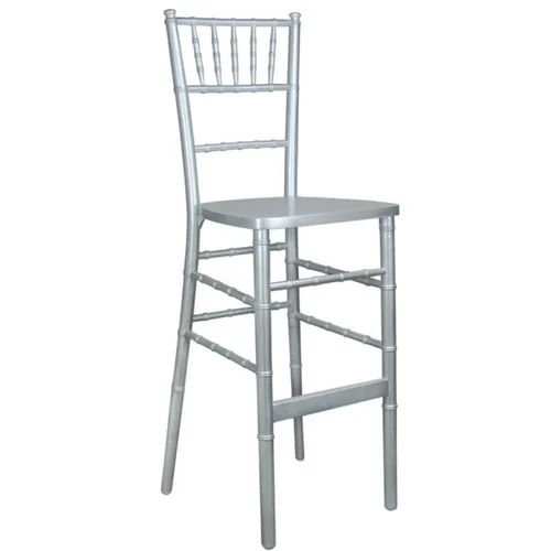 Silver Chiavari Barstool rental
