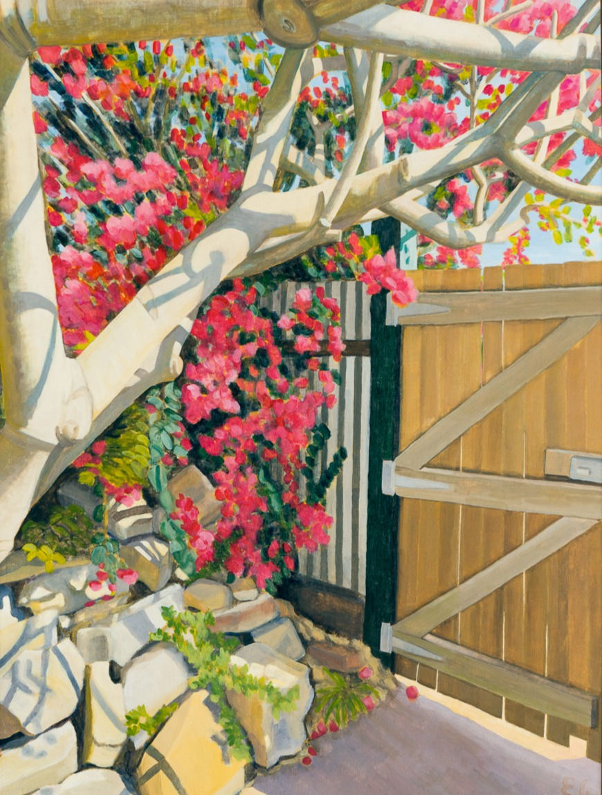 Behind the Gate (with Frangipani)