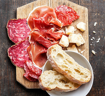 Prosciutto, salame e formaggio Consiglio