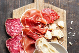 Ham, Salami and Cheese Board