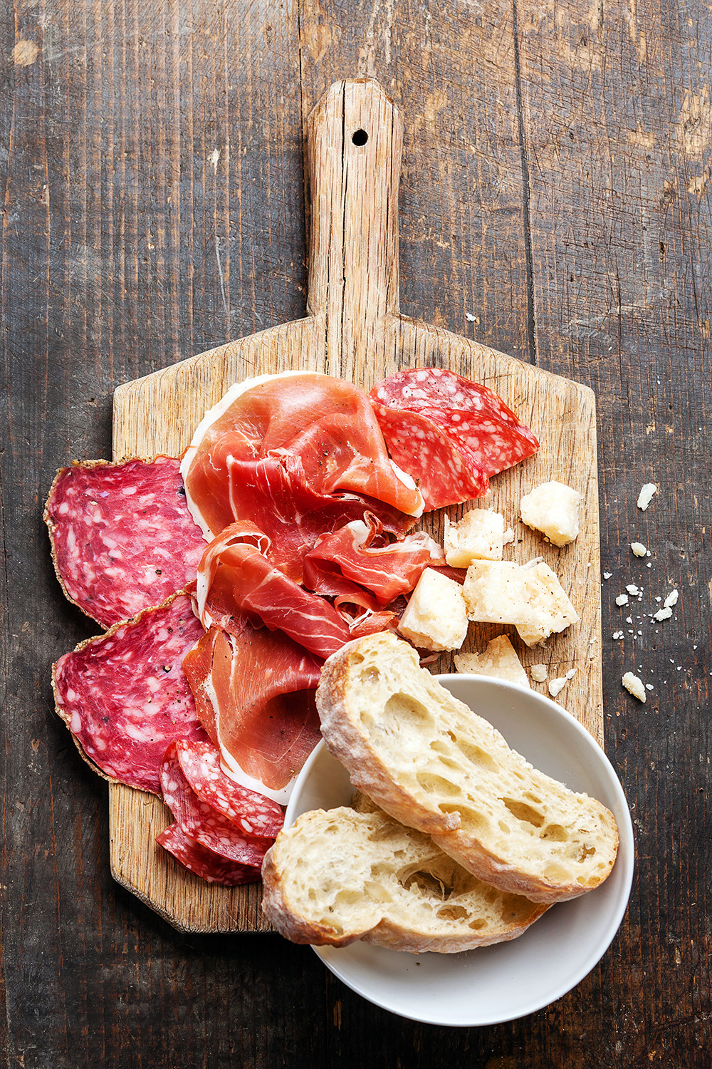 Ham, Conseil Salami et fromage