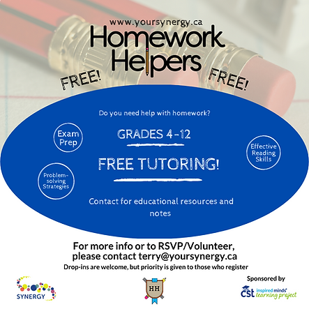 Homework Helpers Flyer
