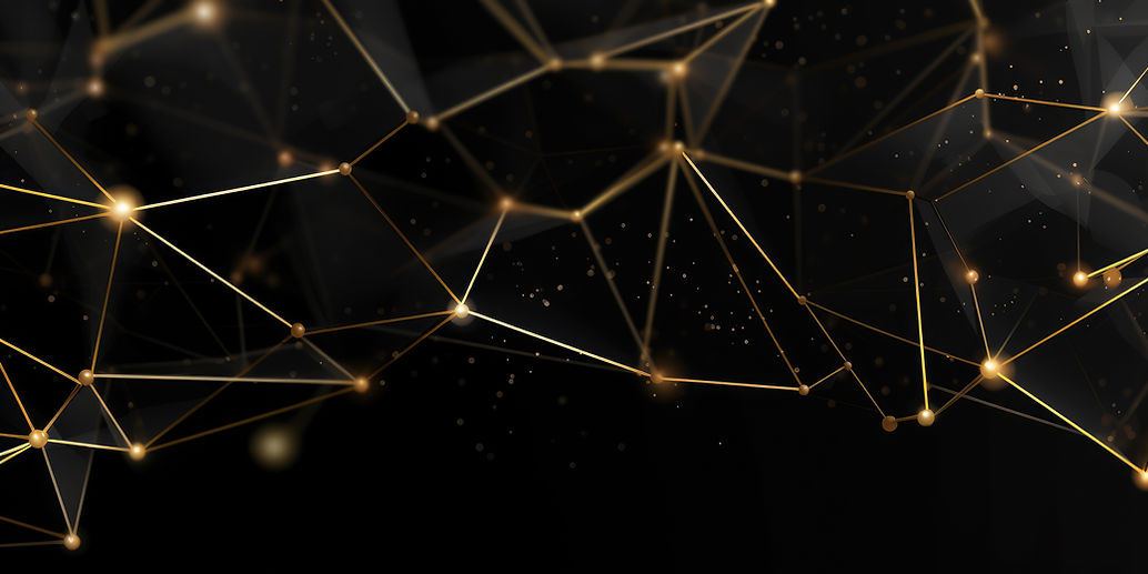 3d-network-connections-with-plexus-design-black-gold-color-background-wallpaper-generative