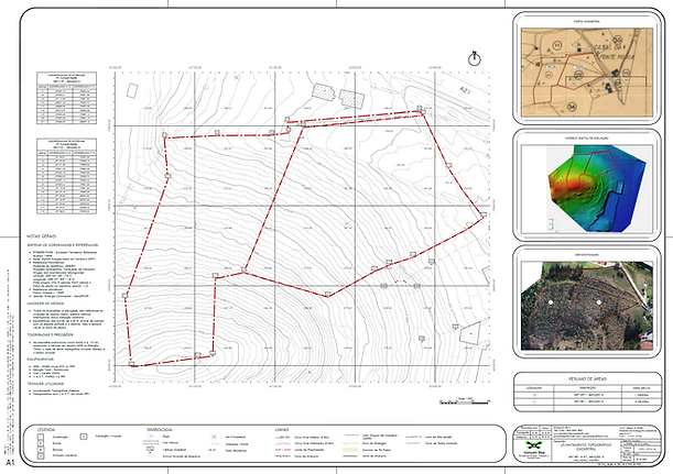 Verificação Cadastral e Demarcação de Vértices de extrema em falta.