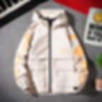 Thumbnail: Urban Bloom Oversized Hip-Hop Jacket