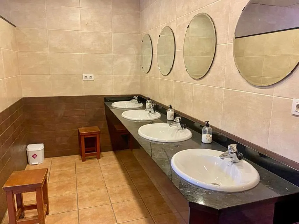 sanitaire ruimte met lavabo's